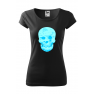 Tricou imprimat Dead Sea, pentru femei, negru, 100% bumbac