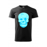 Tricou imprimat Dead Sea, pentru barbati, negru, 100% bumbac