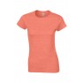 Tricou femei, Gildan GIL64000 Softstyle, heather orange