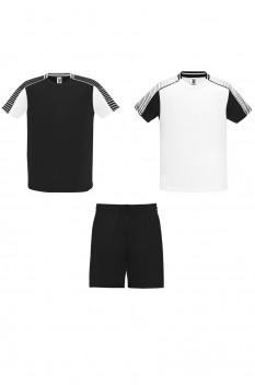Set echipament sportiv unisex Juve, alb/negru