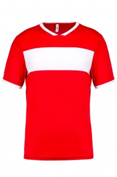 Tricou pentru copii PA4001, sporty red/white