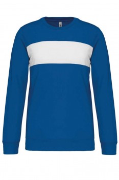 Tricou cu maneca lunga pentru copii PA374, sporty royal blue/white