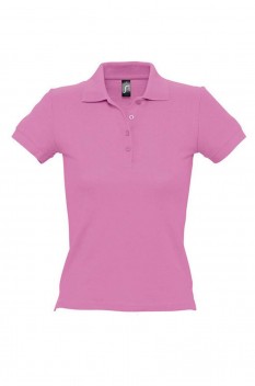 Tricou polo femei, bumbac 100%, Sol's People, orchid pink