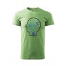 Tricou personalizat Visuri Mari, pentru barbati, verde iarba, 100% bumbac