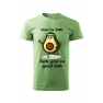 Tricou personalizat AvoJogger, pentru barbati, verde iarba, 100% bumbac